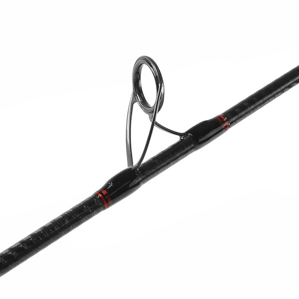 Jigging World Nexus 2.0 Spinning Rod close up of guide