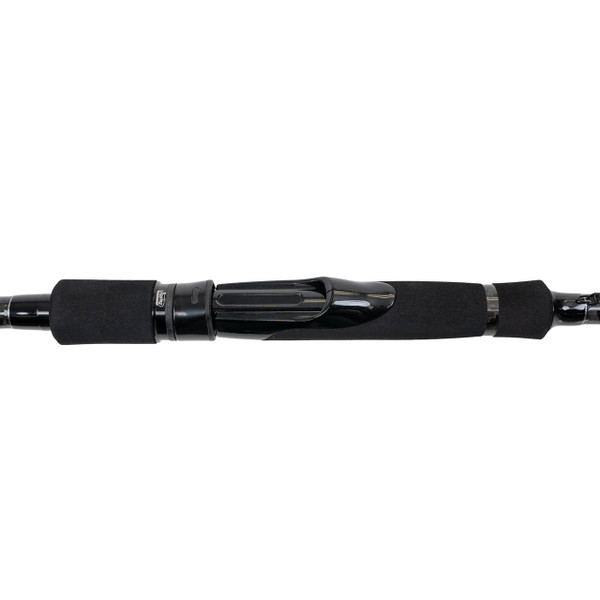 Jigging World Onyx Inshore Spinning Rod close up of reel seat