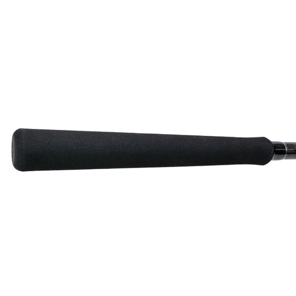 Jigging World Onyx Surf Rod close up of handle