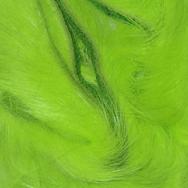 Wapsi Rabbit Zonker Strips color Fluorescent Chartreuse