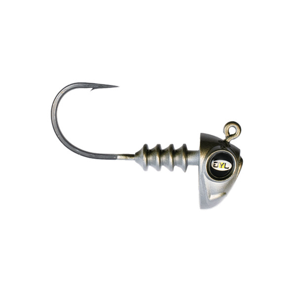 JYG Pro Chubby Jig Head - Size 7/0 color Dirty Dinero
