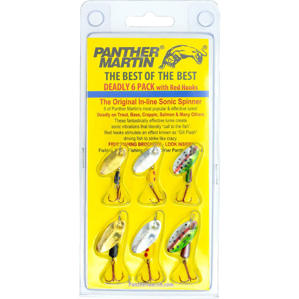 Panther Martin Best of the Best 6-Pack contents may vary