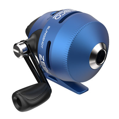 Zebco 202 Slingshot Spincasting Combo color Blue reel