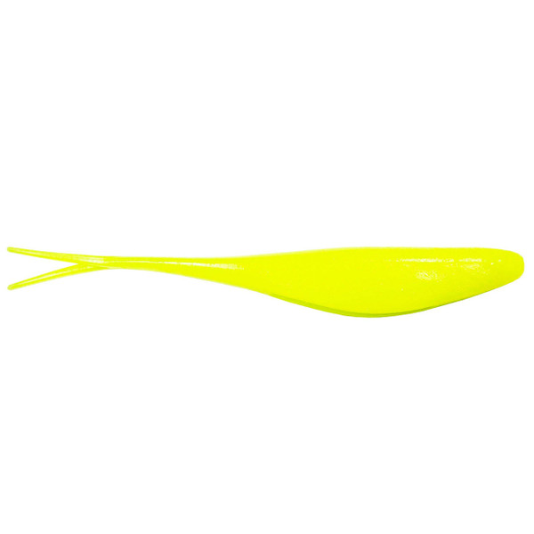 Z-Man StreakZ XL Soft Bait color Hot Chartreuse
