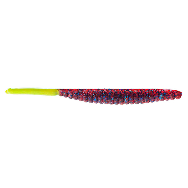 Z-Man Trout Trick Soft Bait color Plum-Chartreuse Tail