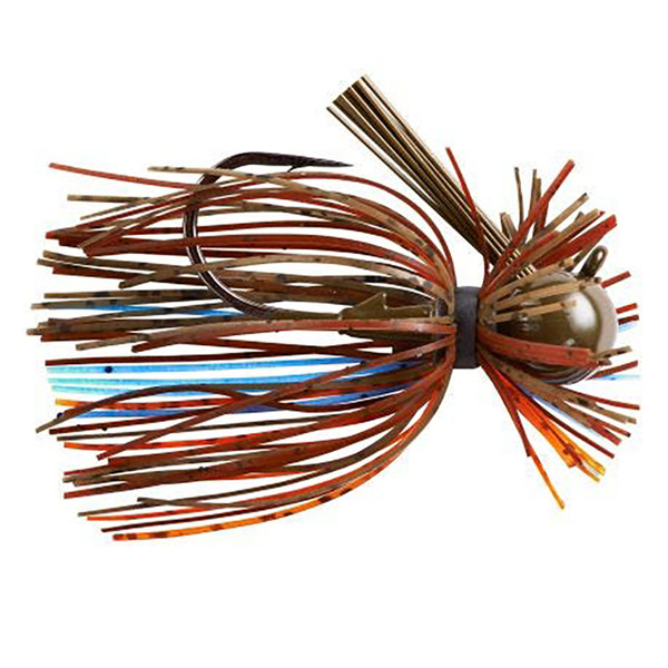 War Eagle Heavy Finesse Jig color Pond Scum Perch