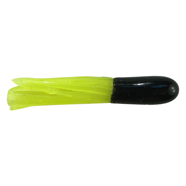 Southern Pro Lit'l Hustler Soft Bait color Black Chartreuse