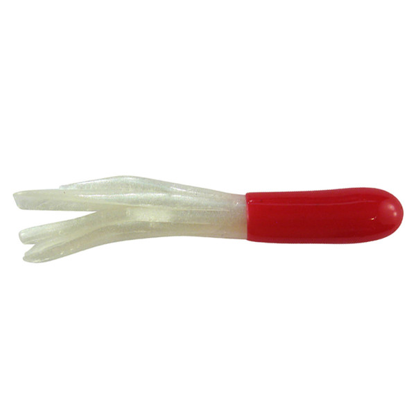 Southern Pro Glow Lit'l Hustler Soft Bait color Red/White