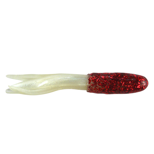 Southern Pro Scalehead Lit'l Hustler Soft Bait color Red/White