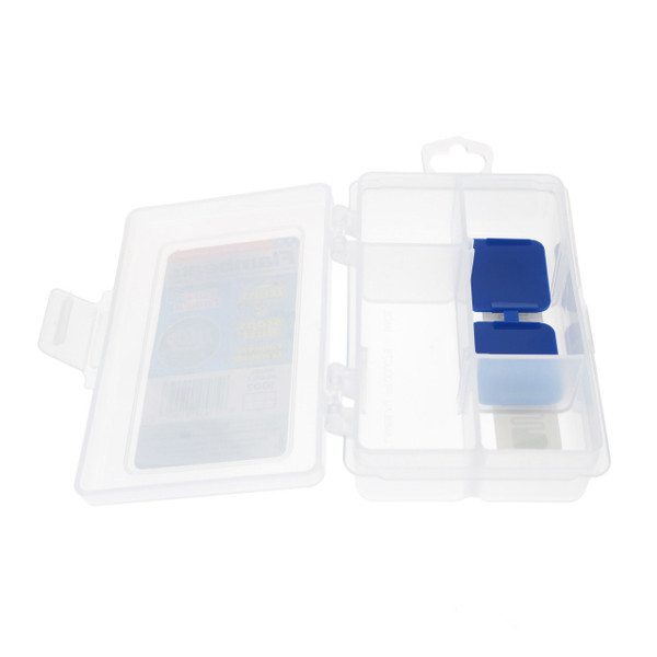 Flambeau Tuff Tainer Utility Boxes model 1002 open at an angle