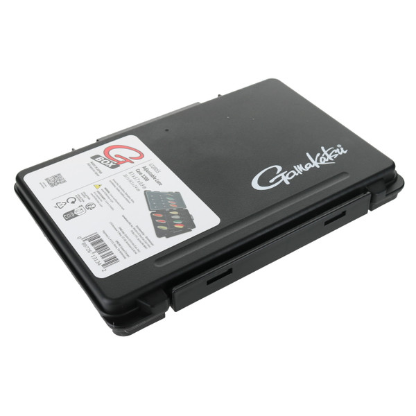 Gamakatsu G-Box Adjustable Lure Case closed at an angle