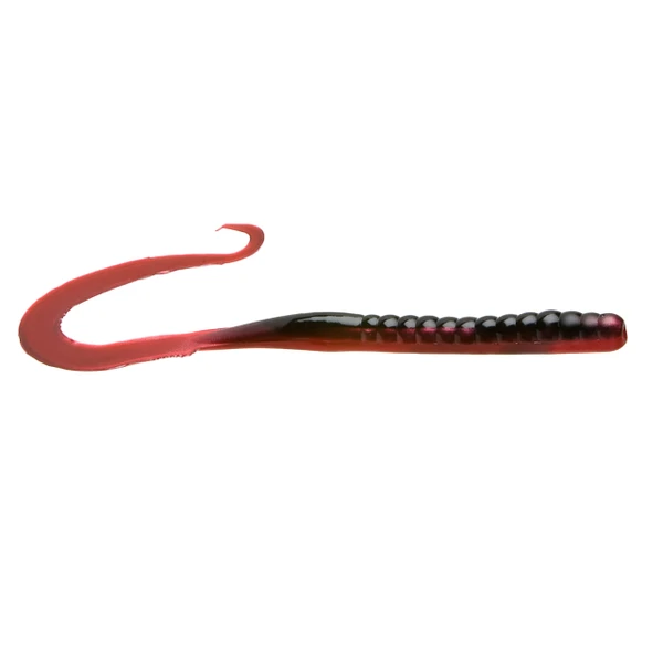 Zoom Magnum II Worm color Red Shad