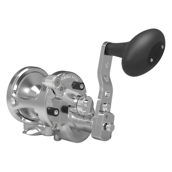 Avet SX G2 Two-Speed Lever Drag Conventional Reel color Silver right hand without Glide Plate