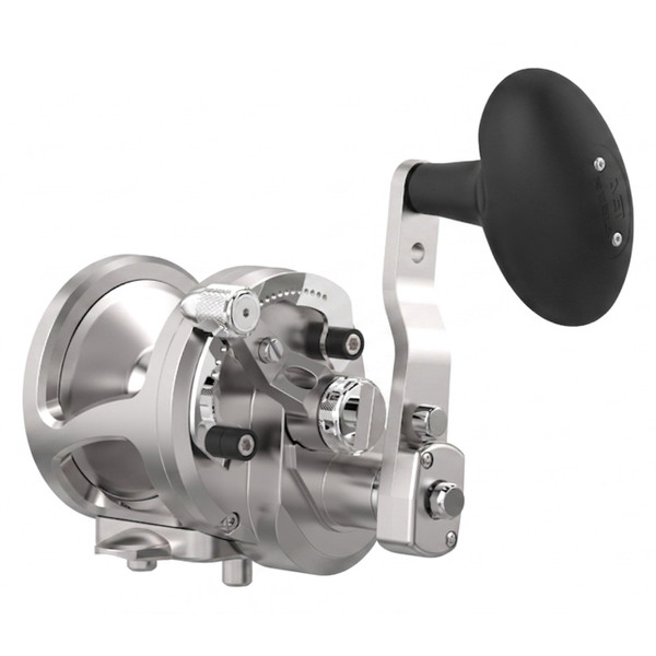 Avet MXL Raptor Plus Two-Speed Lever Drag Conventional Reel color Silver Right Hand