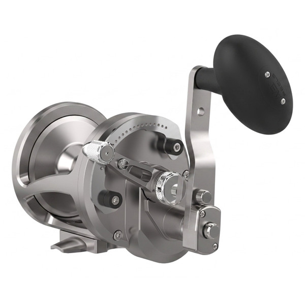 Avet LX Raptor Plus Two-Speed Lever Drag Conventional Reel color Silver Right Hand