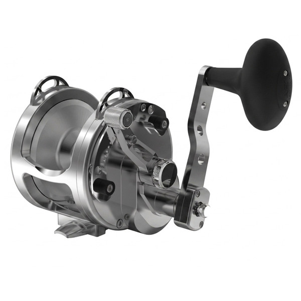 Avet HX Raptor Two-Speed Lever Drag Conventional Reel color Silver Right Hand