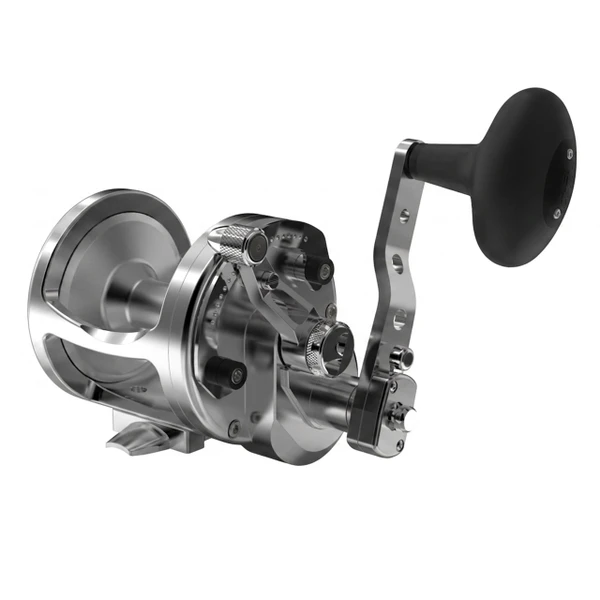 Avet LX Raptor Two-Speed Lever Drag Conventional Reel color Silver Right Hand
