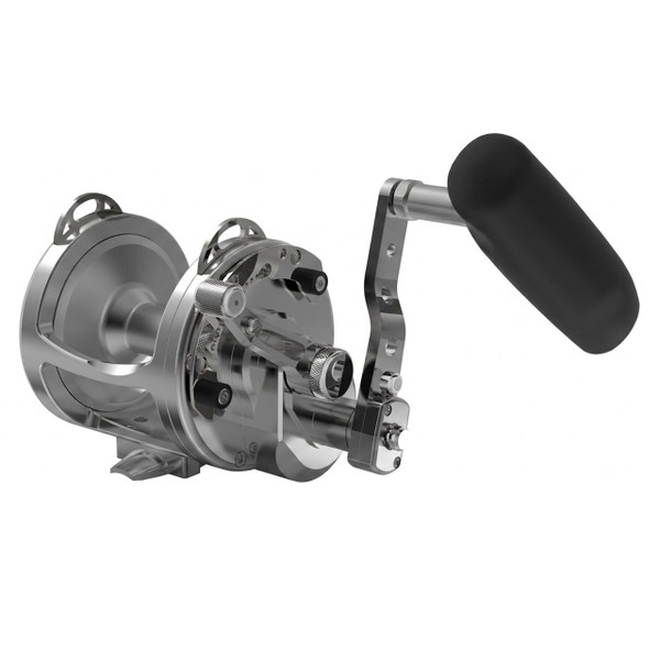 Avet HXW Raptor Three-Speed Lever Drag Conventional Reel color Silver Right hand