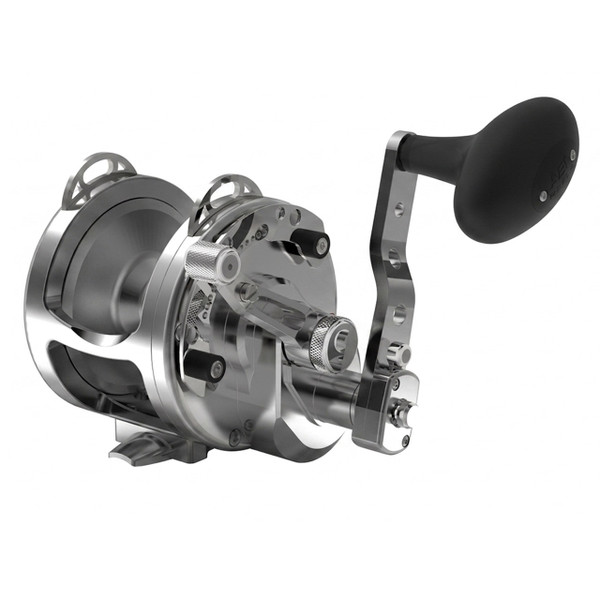 Avet HX Raptor Plus Three-Speed Lever Drag Conventional Reel color Silver Right Hand