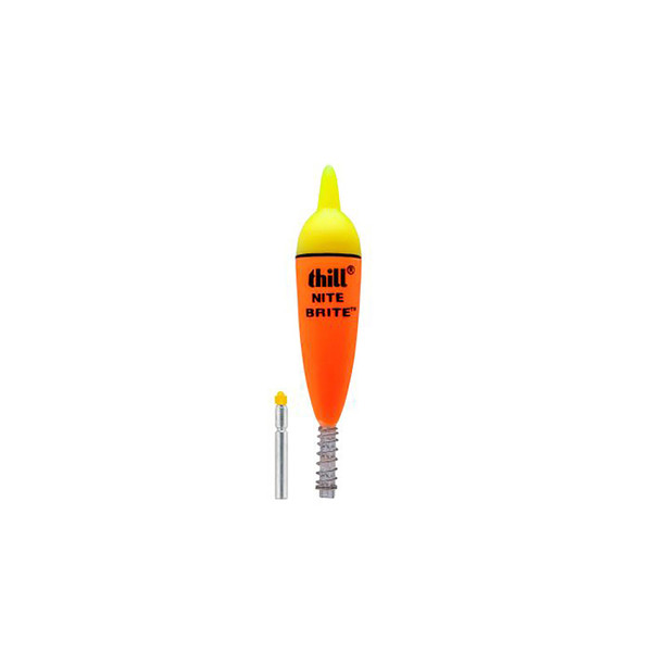 Thill Nite Brite Lighted Float 4 in. - Yellow