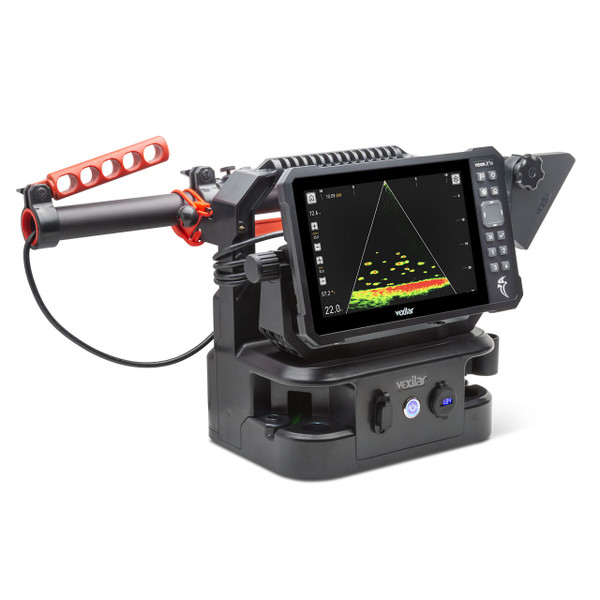 Vexilar X-10 Live View Ice Bundle side view