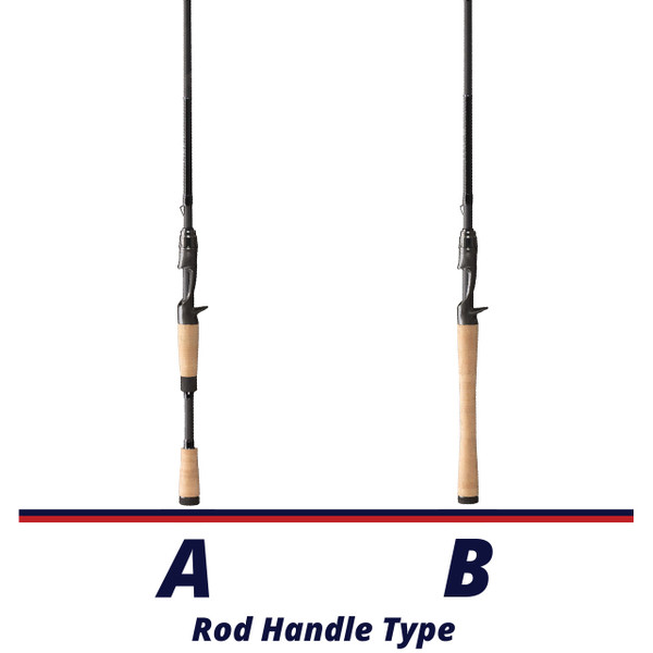 13 Fishing Trvl Casting Rod handle comparison chart