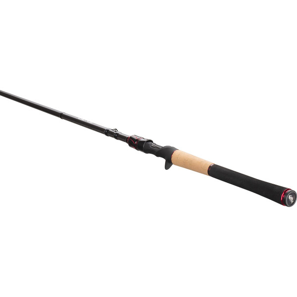 13 Fishing Enzo Casting Rod model ENZOC7MC handle type B close up of handle