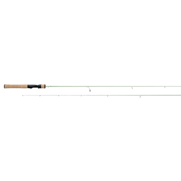 Daiwa Beam X Spinning Rod showing handle and tip