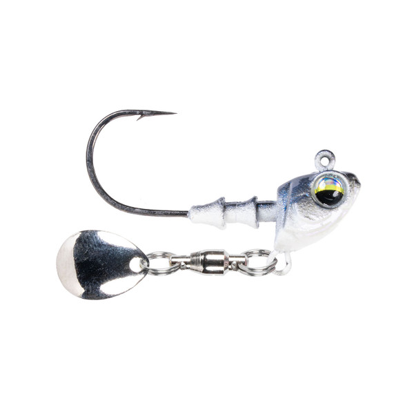 6th Sense Crappie Underspin Jig Head color Baby Shad