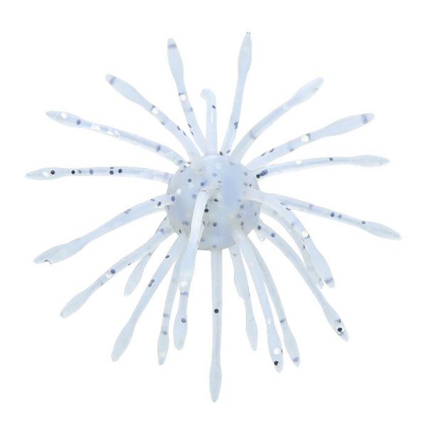 Yamamoto Uni HD Urchin Bait color Blue Pearl w/ Black/Hologram Flake