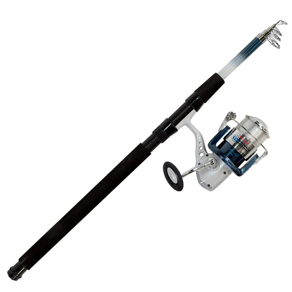 Eagle Claw Pack-It Saltwater Travel Spinning Combo