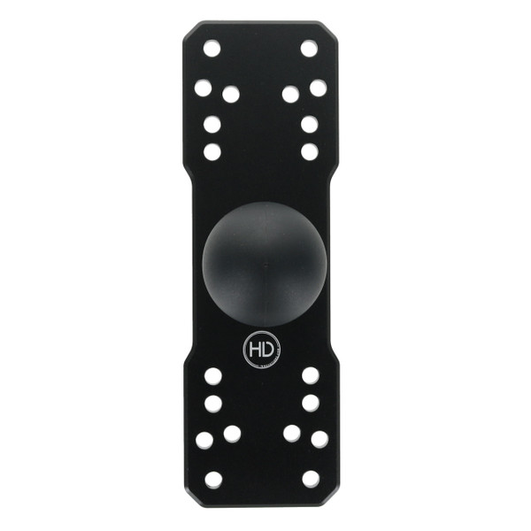 HD Innovations UMS Marine Electronics Mount top down showing mounting points