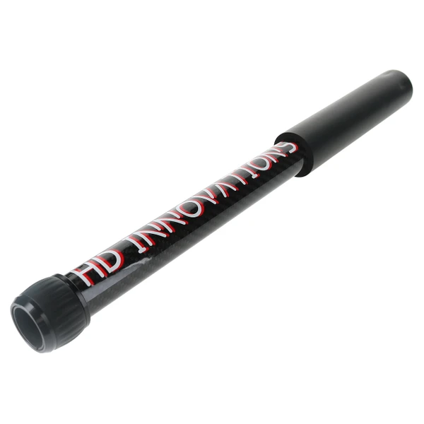 HD Innovations Carbon Pole Handle Extension at an angle