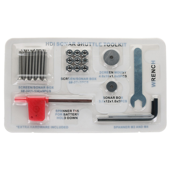 HD Innovations Shuttle included tools and hardware