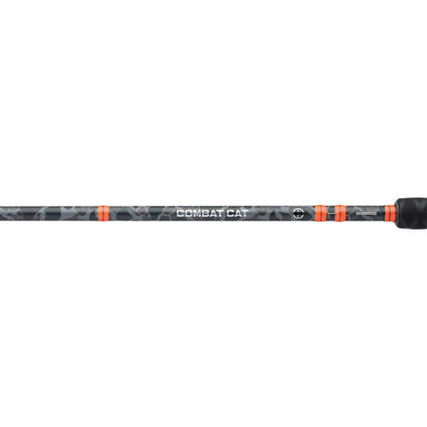 Shimano Combat Cat Casting Rod Combat Cat logo on rod blank