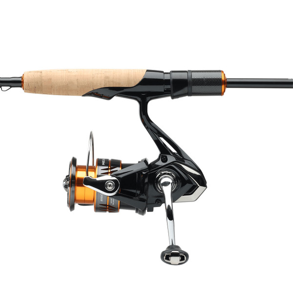 Shimano Nexave Spinning Combo model PNEX2500HGFJNEXS66M2A close up of reel
