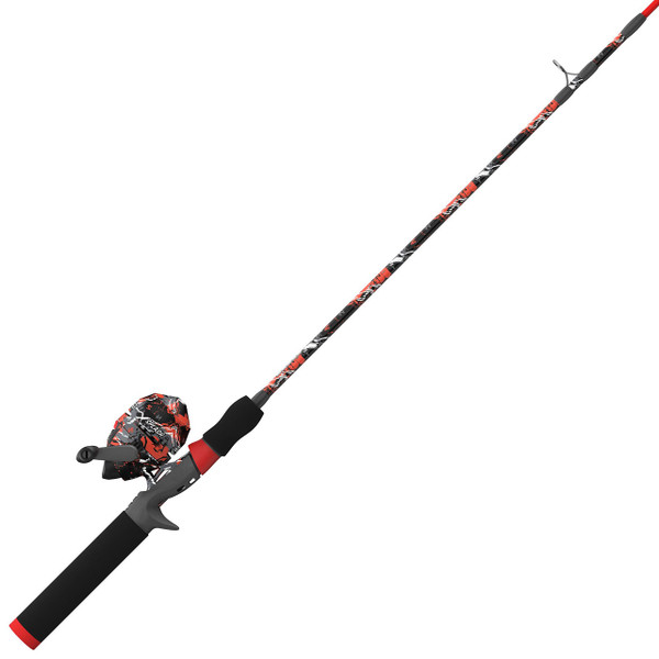 Zebco Splash Junior Spincast Combo color Red