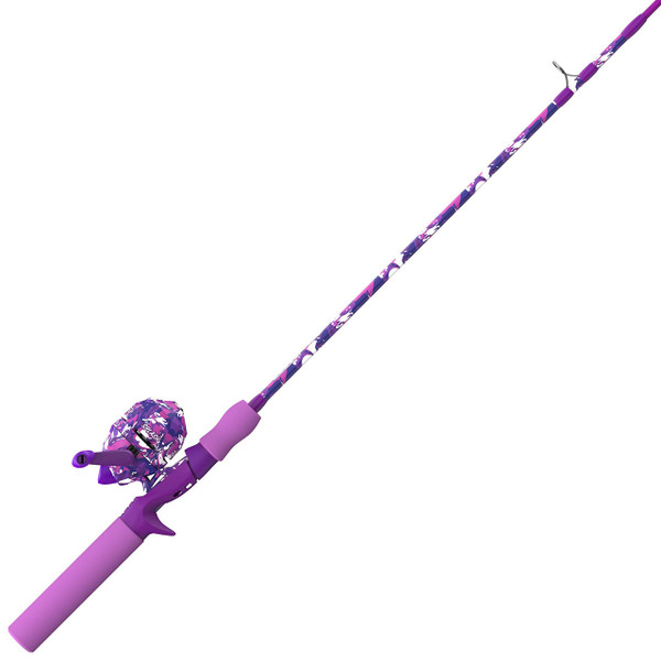Zebco Splash Junior Spincast Combo color Purple