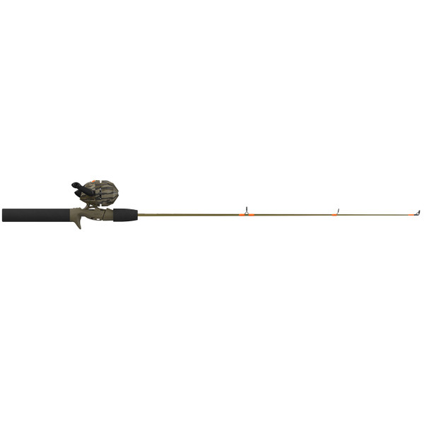 Zebco Bottomland Spincast Combo full rod view