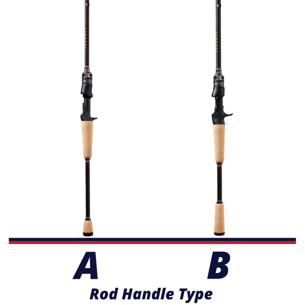 Megabass Levante Casting Rod handle comparison chart