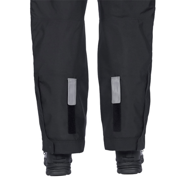 FXR Men's Evolution FX Bibs close up of back leg length adjusters