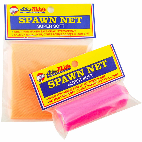 Atlas Spawn Netting color Square Orange and color Roll Pink