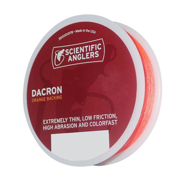 Scientific Anglers Dacron Fly Line Backing color Orange