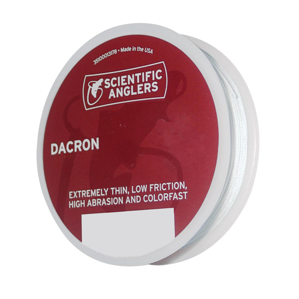 Scientific Anglers Dacron Fly Line Backing color White