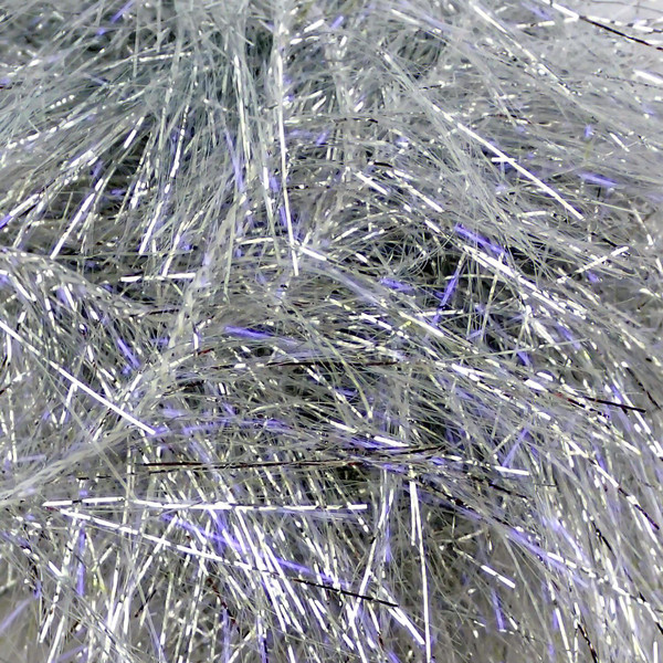 Hareline Dubbin UV Polar Chenille color Silver