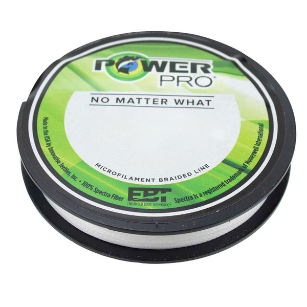 PowerPro Braided Spectra Fiber Line in color White
