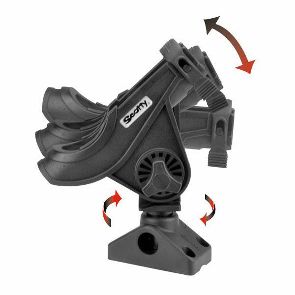 Scotty Baitcasting/Spinning Rod Holder with Combination Side angle options