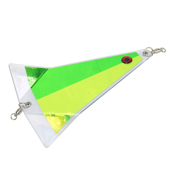 Yakima Bait Big Al's Fish Flash color Aurora Green-Aurora Chartreuse