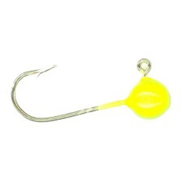 Charlie Brewer's Slider Ball Head Hooks - Chartreuse