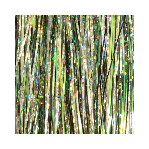 Hareline Dubbin Holographic Magnum Flashabou color Holographic Moonlight